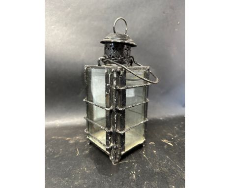 A c1930 hanging lantern. 