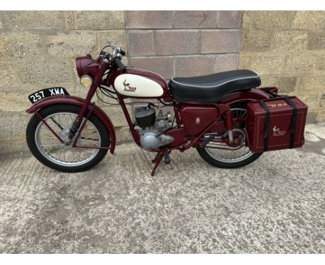 1958  BSA BANTAM  SUPER    175cc    Registration No -        257 XWAEngine No -     ED5B 2387    Frame No -      FD 529581958