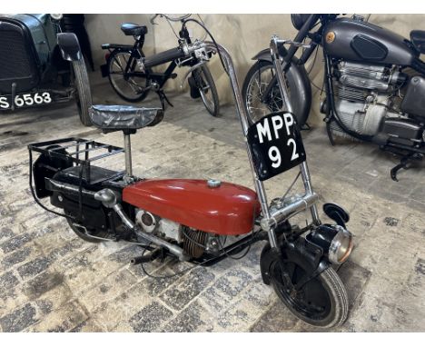 1949  BROCKHOUSE CORGI  MK2   98cc     Registration No -    MPP 92Engine No -     23266      Frame No -      14737  Founded b