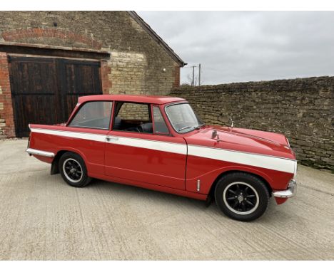 1963 Triumph Vitesse Saloon Registration Number BRU 636AChassis Number HB4528D.LEngine Number HB4721HEThe Triumph Vitesse was