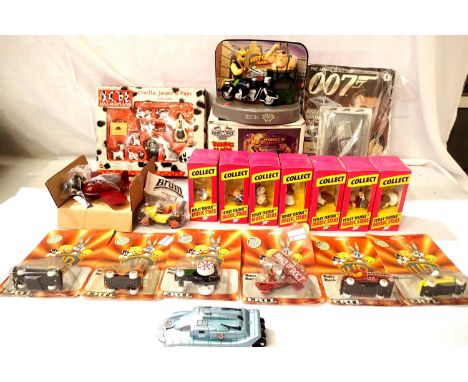 Selection of TV related, advertising, Disney etc, including Biker Mice, 101 Dalmatians, Warner Looney Tunes, James Bond etc, 
