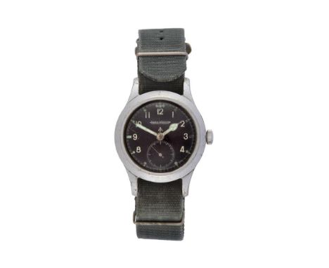 A World War II Military Wristwatch, signed Jaeger LeCoultre, known by collectors as one of ''The Dirty Dozen'', circa 1944, (