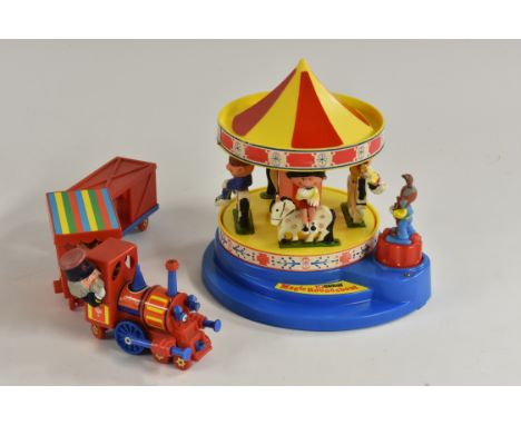 ***Please note amended description***Corgi Toys -  The Magic Roundabout clockwork musical carousel issued 1973-74 H852, compl