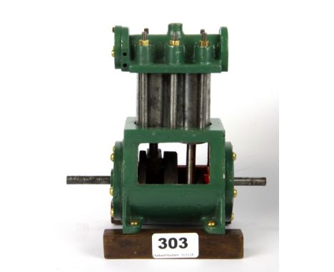 A model marine engine, H. 29cm.