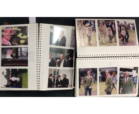 ROYAL FAMILY PHOTOGRAPHS: ‘The Royal Year 2010/11. A Private Collection of Photographs by James Fairman’:  4 albums, c. 1000 