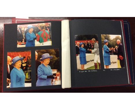 ROYAL FAMILY PHOTOGRAPHS: ‘The Royal Year 2000. A Private Collection of Photographs by James Fairman’: 7 albums, c. 700 photo