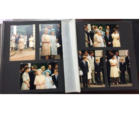 ROYAL FAMILY PHOTOGRAPHS: ‘The Royal Years 1994/5. A Private Collection of Photographs by James Fairman’: 4 albums, c. 260 ph