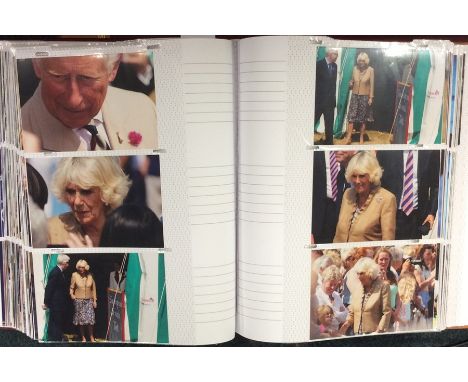 ROYAL FAMILY PHOTOGRAPHS: ‘The Royal Year 2014. A Private Collection of Photographs by James Fairman’:  5 albums, c. 800 phot