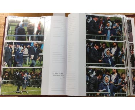 ROYAL FAMILY PHOTOGRAPHS: ‘The Royal Year 2015. A Private Collection of Photographs by James Fairman:’  6 albums, c. 1250 pho
