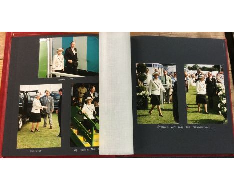 ROYAL FAMILY PHOTOGRAPHS: ‘The Royal Year 1998. A Private Collection of Photographs by James Fairman’: 4 albums, c. 400 photo