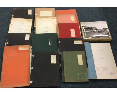 CRIME & THRILLER FILM SCRIPTS: 12 scripts comprising Your Turn to Die (x6), Mask of Dust (together with a folder of related e