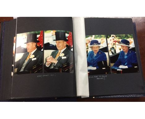 ROYAL FAMILY PHOTOGRAPHS: ‘The Royal Year 2001. A Private Collection of Photographs by James Fairman’: 3 albums, c. 480 photo
