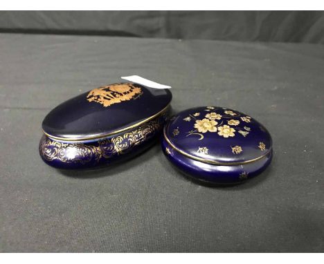 COLLECTION OF TWELVE LIMOGES TRINKET BOXES 