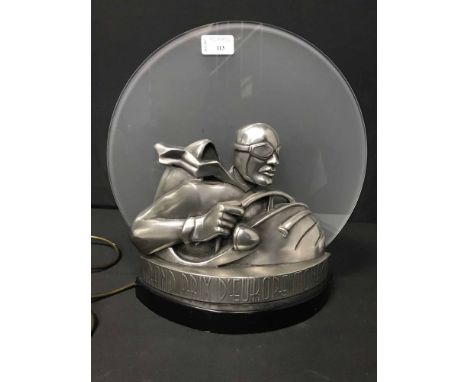 ART DECO STYLE GRAND PRIX D'EUROPE MONACO TABLE LAMP