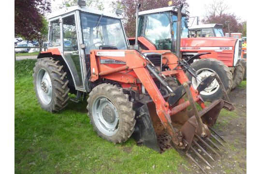 5227 Massey Ferguson 360 4wd Tractor C W Loader