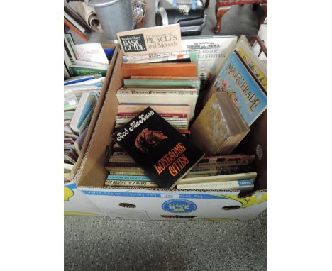A box of various volumes including Dylan Thomas , Bob Dylan and Spike Milligan etc