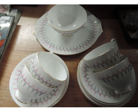 A part Royal Standard tea service 
