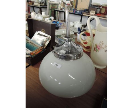 A vintage light fitting