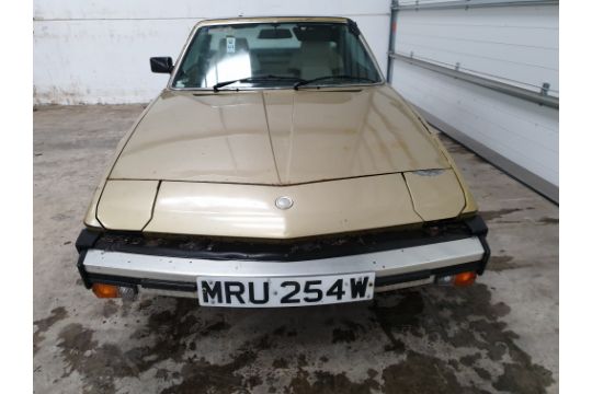 Fiat X-19, Keys present, engine presentImportant information:The