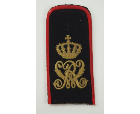 Sachsen: Schulterklappe für Mannschaften im Grenadier-Regiment „Kaiser Wilhelm, König von Preußen“ (2. Königlich Sächsisches)