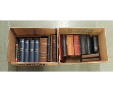 Julien Trippling &amp; Edward Rigg, M.A. - Treatise on Modern Horology in Theory and Practice, with gilt tooled leather ribbe