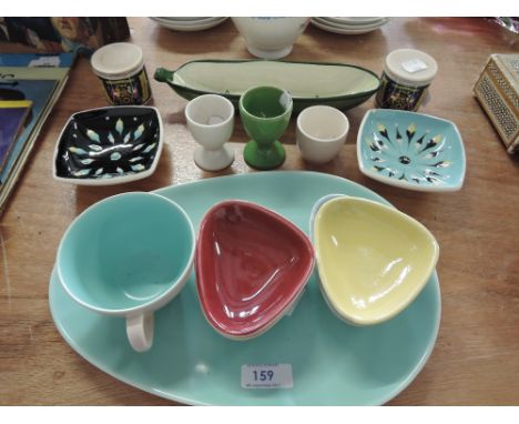 A selection of ceramics including Hornsea and Poole etc