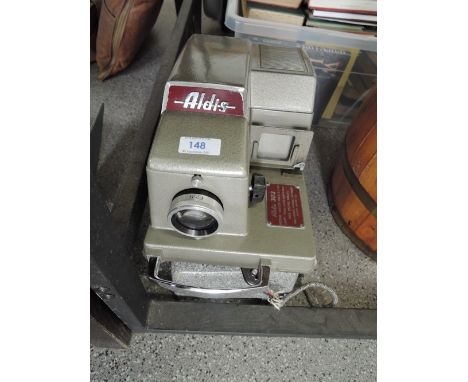 An Aldis 303 slide projector