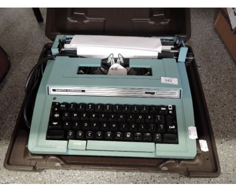 A smith Corona vintage electric typewriter