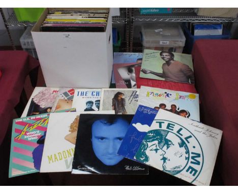 Over 100 12" Singles From the 80's and 90's, artists include Christians, Modonna, Urban Cookie Collective, Adventures of Stev