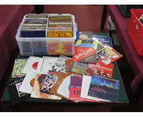 Approximately 250 7" Singles from The 70's and 80's, artists include Bangles, Boomtown Rats, UB40, Prince, Human League, Grah