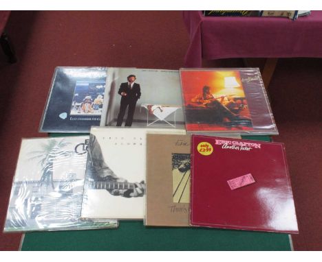 Eric Clapton Interest LP's, seven albums comprising of No Reason To Cry, Money and Cigarettes, Backless, 461 Ocean Boulevard,