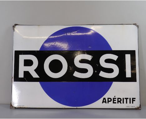 B. Forenamel - ROSSI - 1949 - Sizes: H: 485 mm L: 735 mm - Weight (K): 3kg - Condition: After checking â€“ wear/worn/patina o