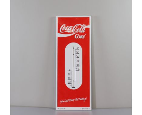Belgium - Coca Cola thermometer - missing tube - 1992 - Sizes: H: 590 mm L: 220 mm - Weight (K): 1,24kg - Condition: After ch