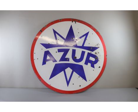 AZURE - Sizes: Dia: 995 mm - Weight (K): 8kg - Condition: After checking â€“ wear/worn/patina of use- no restoration - no rep
