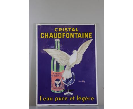 Belgium Chaudfontaine Crystal plaque - Sizes: H800MM L600MM - Weight (K): 5,8kg - Condition: at first glance - good condition