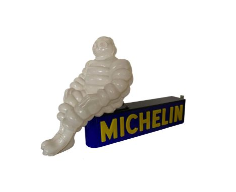 Michelin advertising beam - Sizes: L 780mm H185mm - Weight (K): 6kg - Condition: at first glance - good condition - no restor