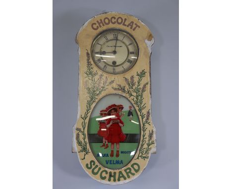 France - SULCHARD clock - Sizes: H510MM L235MM - Weight (K): 2,2kg - Condition: After checking â€“ wear/worn/patina of use- n