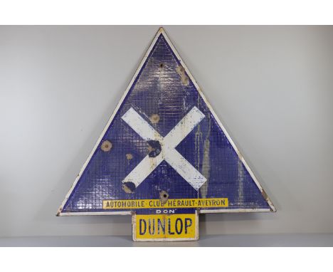 France - Dunlop Club Auto - Sizes: H1000MM L1000MM - Weight (K): 7,1kg - Condition: After checking â€“ wear/worn/patina of us