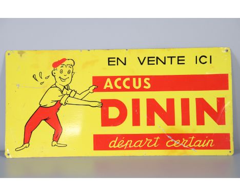 DININ - Sizes: H300mm L630mm - Weight (K): 0,78kg - Condition: After checking â€“ wear/worn/patina of use- no restoration - n