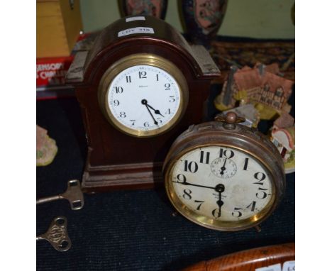 "Westclox Big Ben" large alarm clock with an 8-day movement French mantle clock