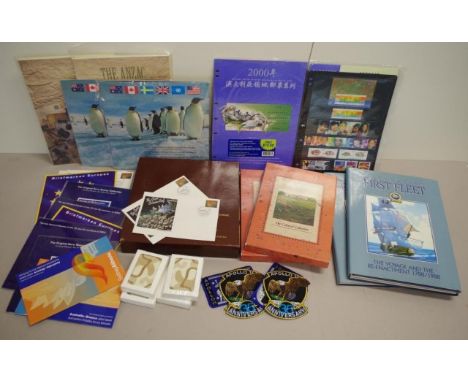 Collection of Australian and world stamps mostly mint, including Australian collector packs, European Euro conversion packs, 