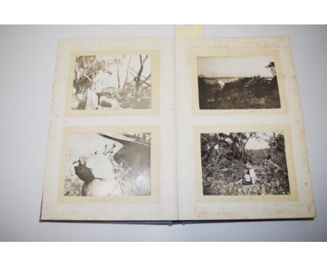 Vintage Australian photo album circa 1919, includes Sydney &amp; Cairns scenes