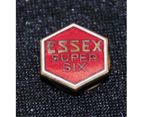Essex super six enamel badge Essex super six is a 1920's automobile.