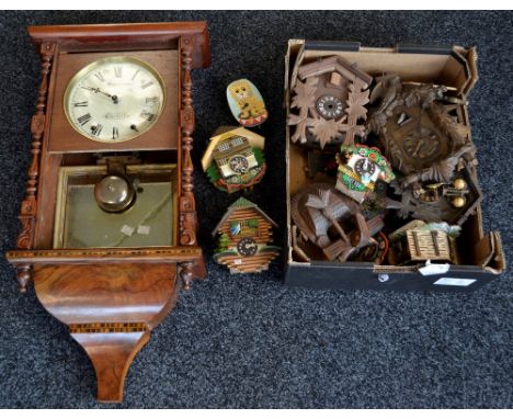 Clocks and clock parts including cuckoo; wall clock etc.