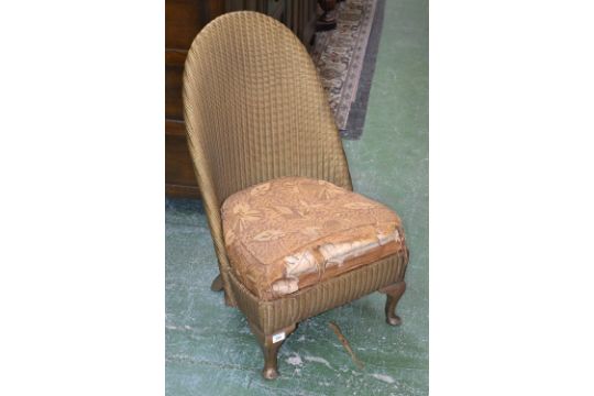 lloyd loom nursing chair