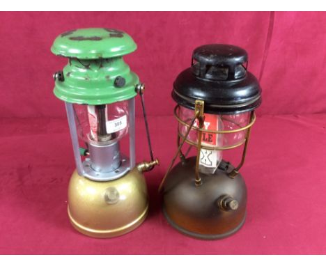 A pressurised Tilley lamp and a Bialaddin similar (2)