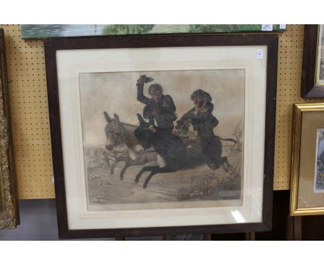 The Donkey Sweepstakes colour print.