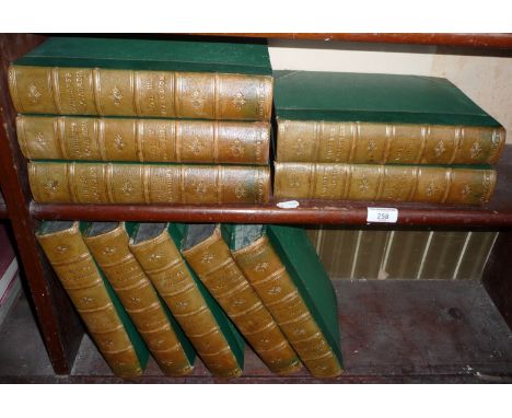 Chambers Encyclopedia 1904, New Edition, 10 vols, half leather 