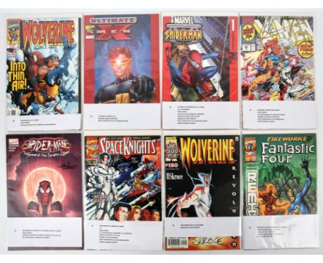 Signed Comics: A Group of 6 Marvel comics signed by creators featuring COAs and 2 others (1991 onwards).This lot features:Fan