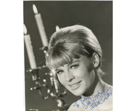 CHRISTIE JULIE: (1940-     ) British Actress, Academy Award winner. A good, early vintage signed and inscribed 7.5 x 9.5 phot